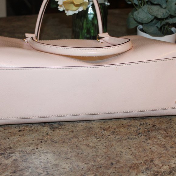 Kate Spade New York large pink leather tote with compartements EUC - Picture 8 of 16